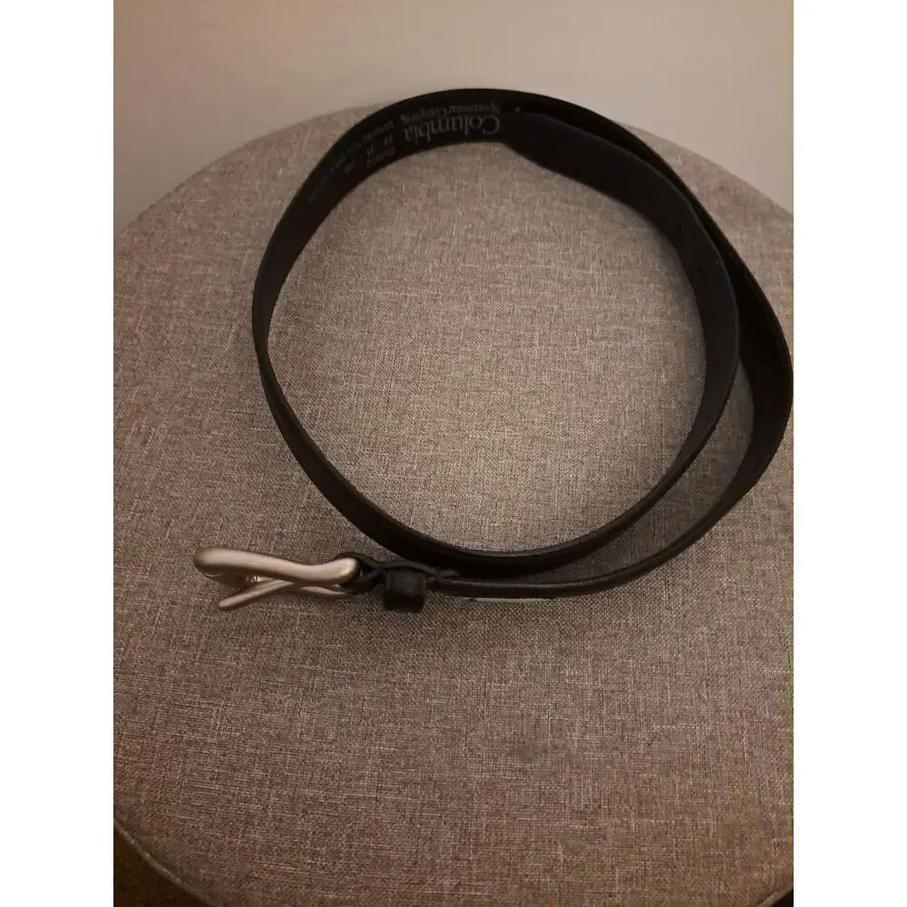 Columbia Men's Leather Belt Black Size 38/95